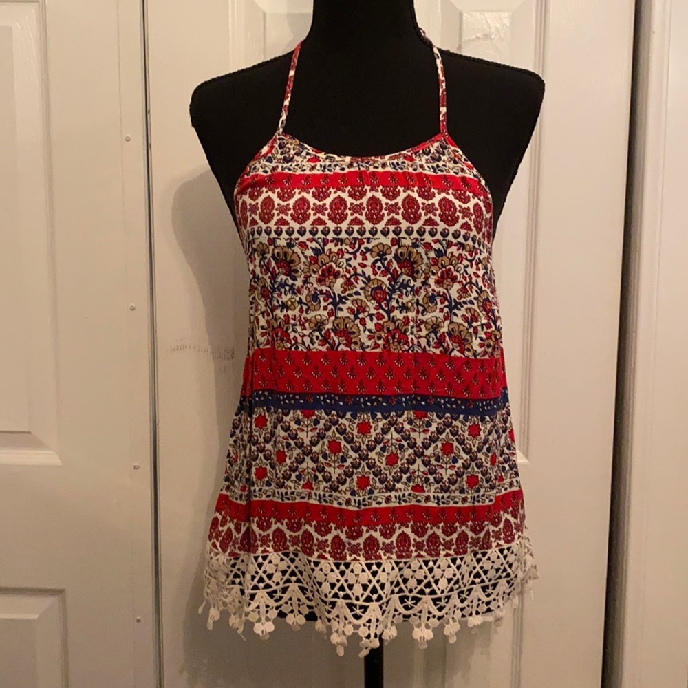 Women’s top | floral print | small